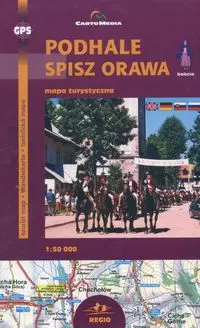 Podhale Spisz Orawa Mapa turystyczna 1:50 000 - Książki