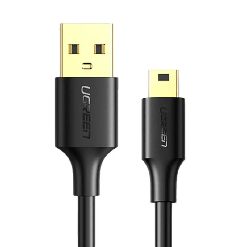 Kabel UGREEN US132 USB-A-mini USB 3m (czarny) - Elektronika i akcesoria