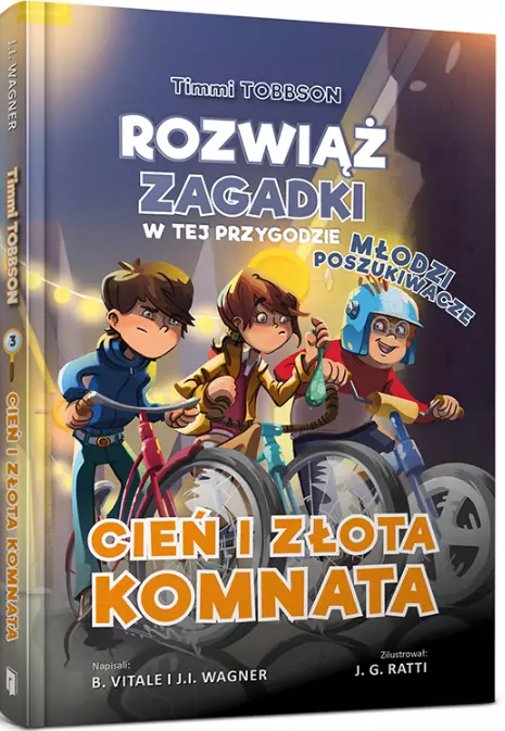 Timmi Tobbson. Młodzi poszukiwacze. Cień i złota komnata - Książki