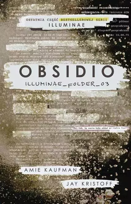 Obsidio - Książki