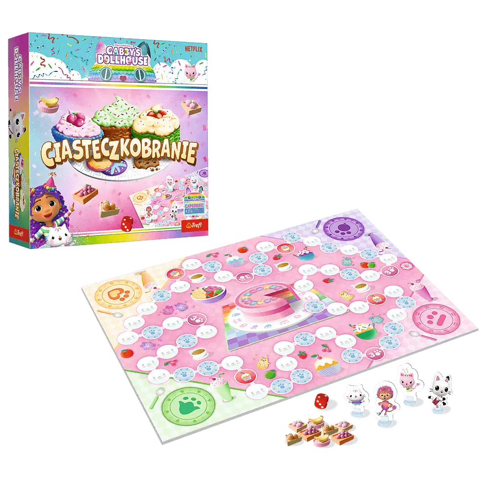 Koci Domek Gabi. Ciasteczkobranie - Gry
