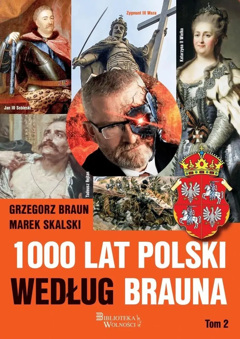 1000 lat Polski według Brauna T.2 - Książki