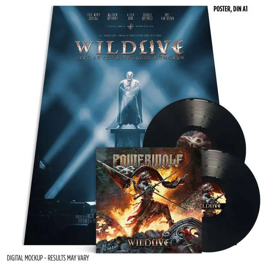 Wildlive Live At Olympiahalle LP BLACK, Winyl - Muzyka