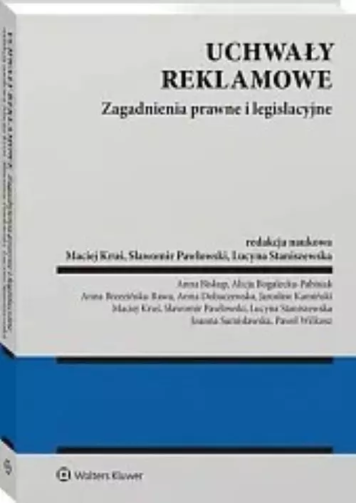 Uchwały reklamowe. Zagadnienia prawne i legislacyjne - Książki