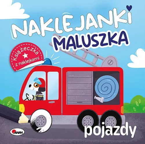 Naklejanki maluszka, pojazdy - Książki