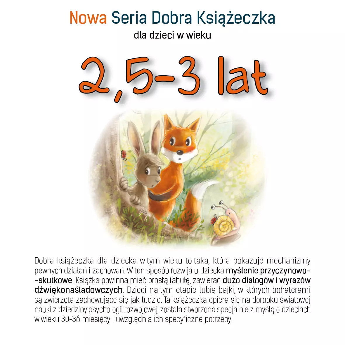 Nowa Seria Dobra Książeczka dla dzieci w wieku 2,5-3 lat - Książki