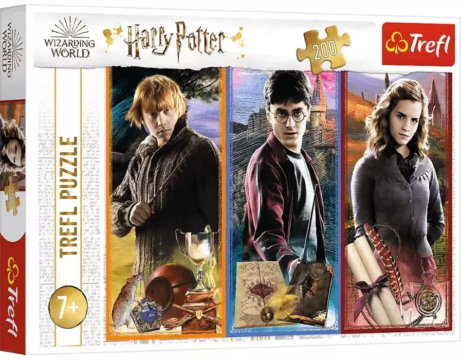 Puzzle 200 elementów. Wizarding World. Harry Potter. W świecie magii - Puzzle