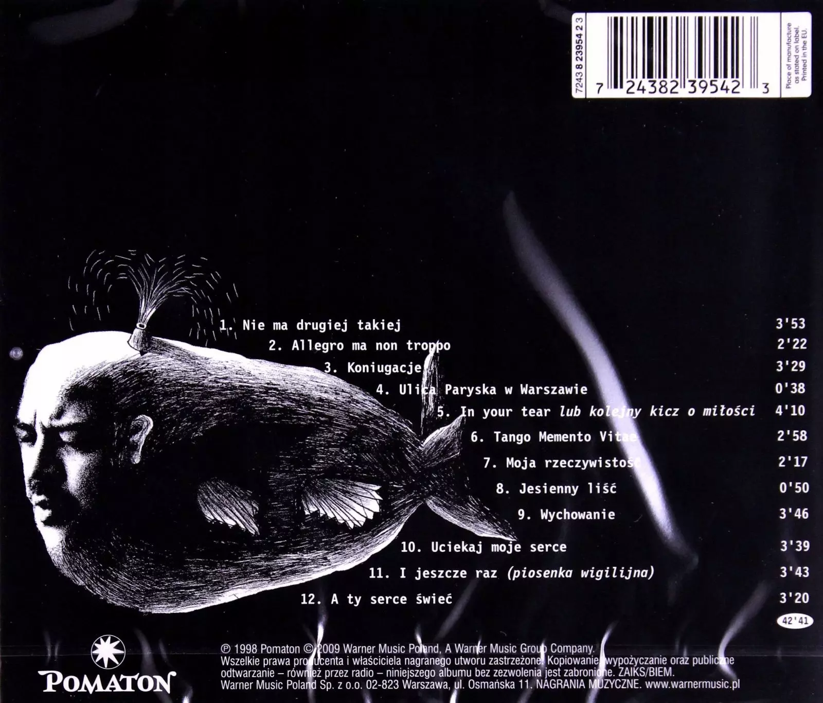 Nr 17, CD - Muzyka