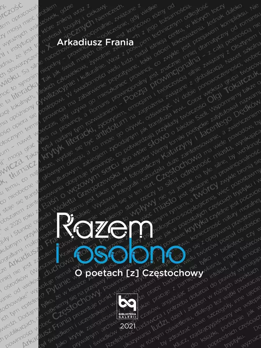 Razem i osobno. O poetach [z] Częstochowy - Książki