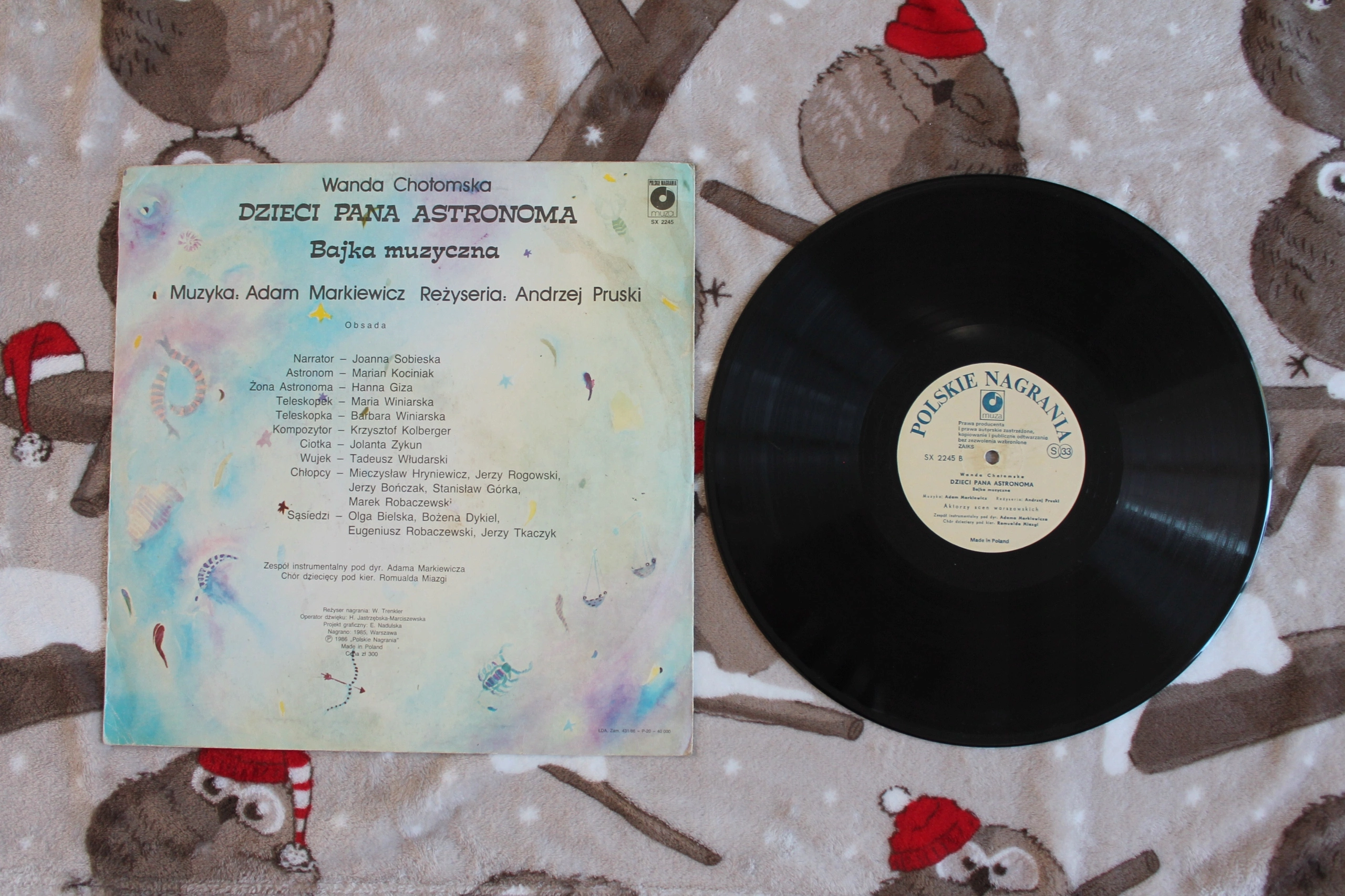 Dzieci pana Astronoma. Bajka muzyczna, CD - Audiobooki