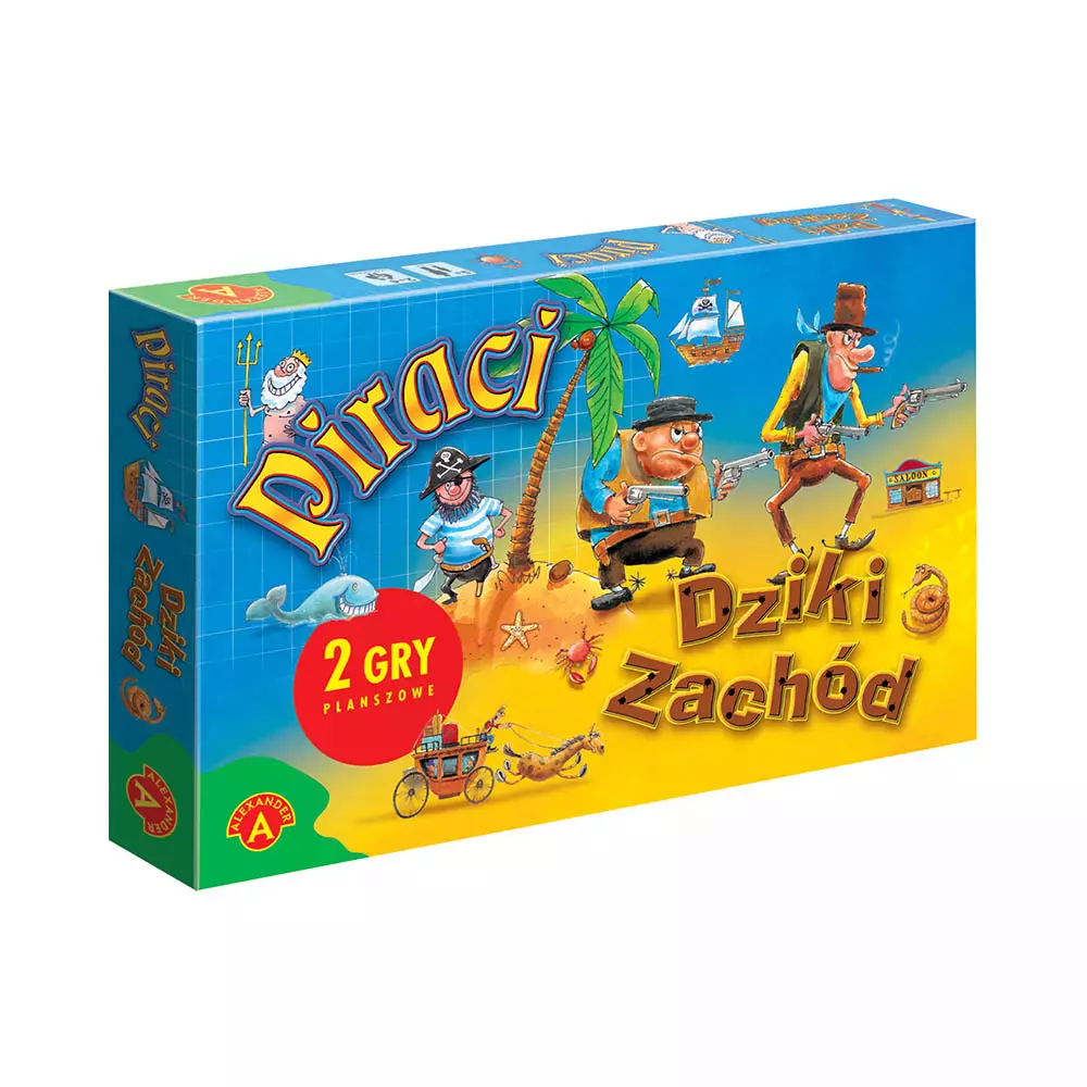 Piraci. Dziki Zachód. Gra planszowa - Gry