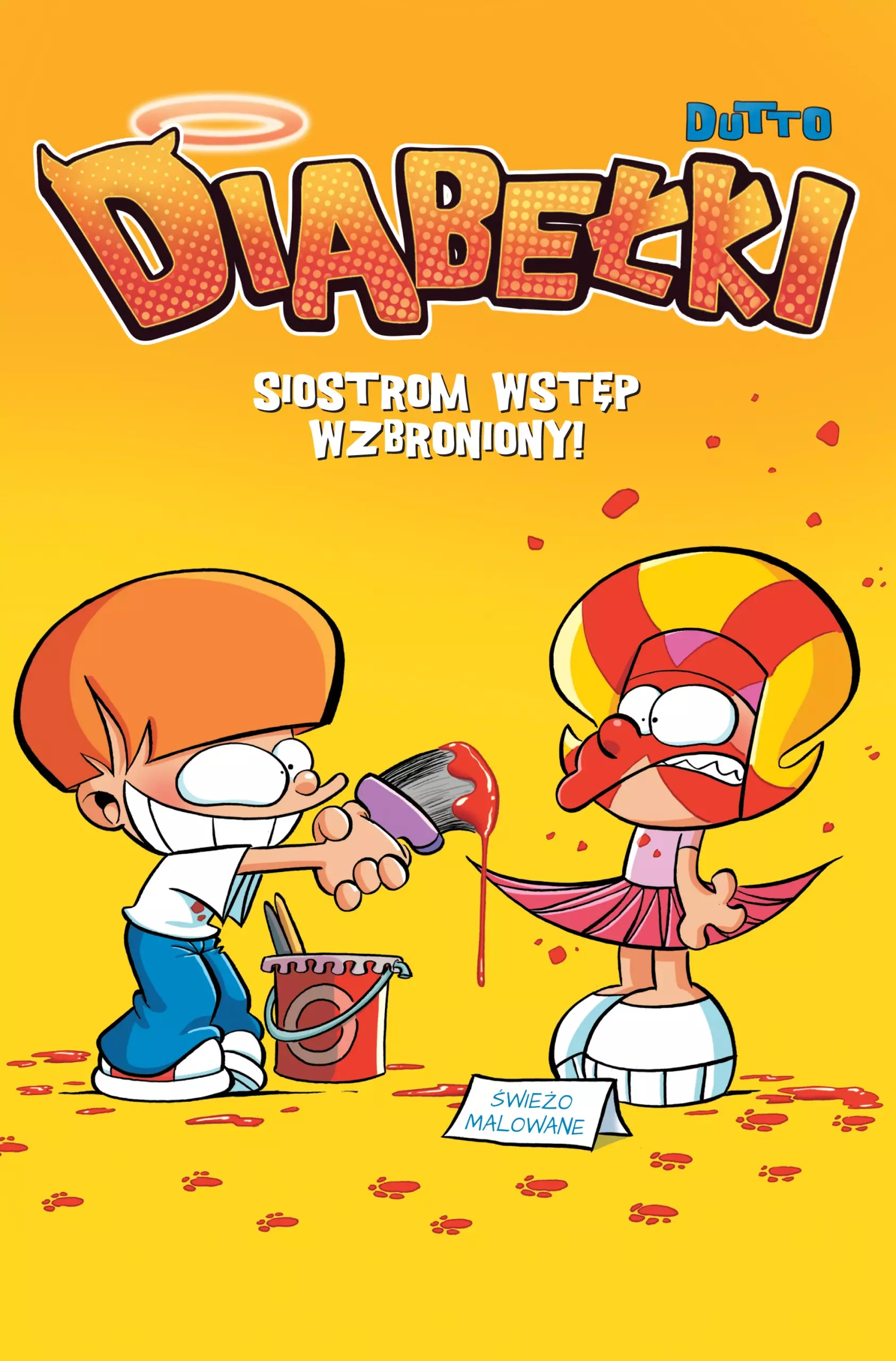 Komiksy są super! Diabełki. Tom 3. Siostrom wstęp wzbroniony - Książki