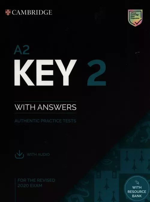 A2 Key 2 Student's Book with Answers with Audio with Resource Bank - Książki