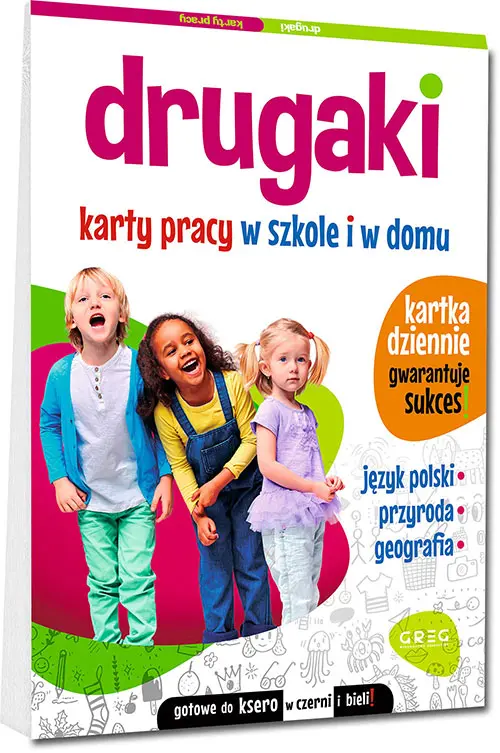 Drugaki. Karty pracy w szkole i w domu - Książki