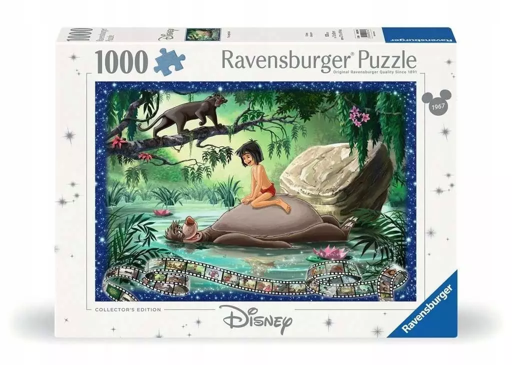 Puzzle 1000 Disney Księga dżungli - Puzzle