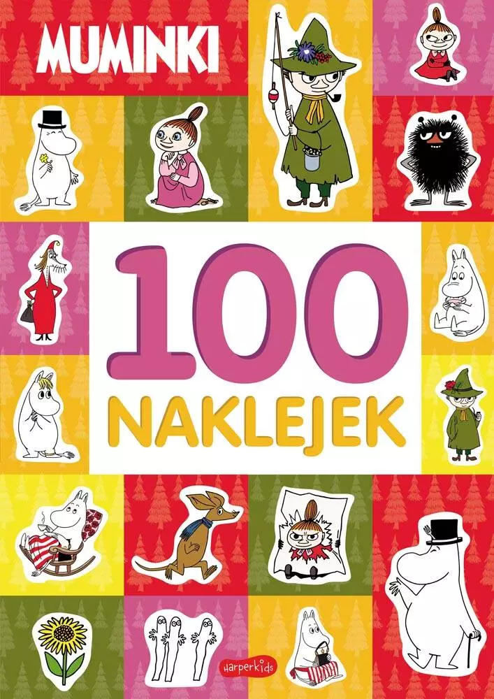 Opowieści z Doliny Muminków. 100 naklejek - Książki