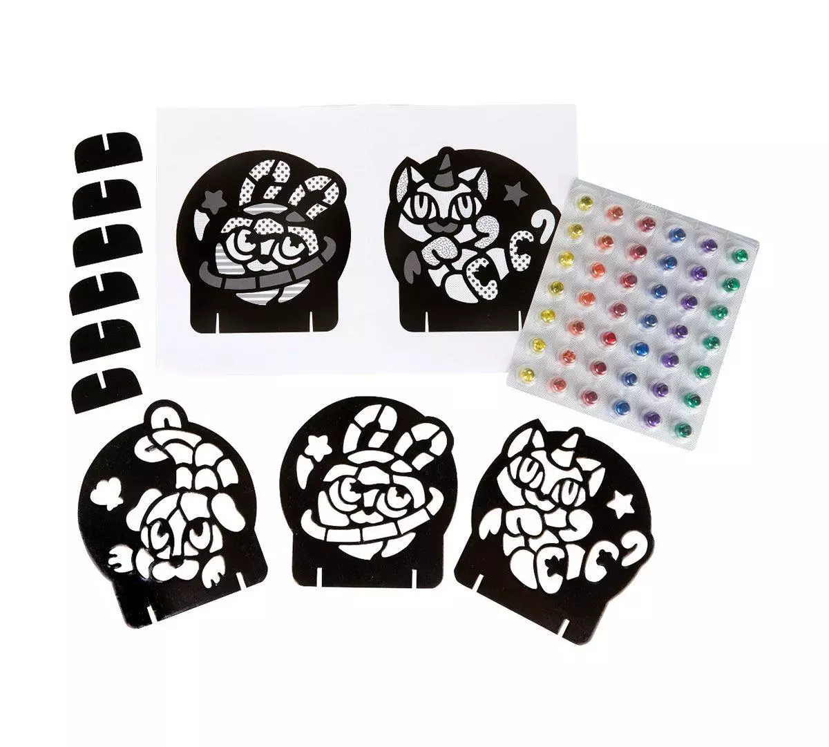 Glitter Dots - Mozaikowe ramki - Papiernicze i szkolne
