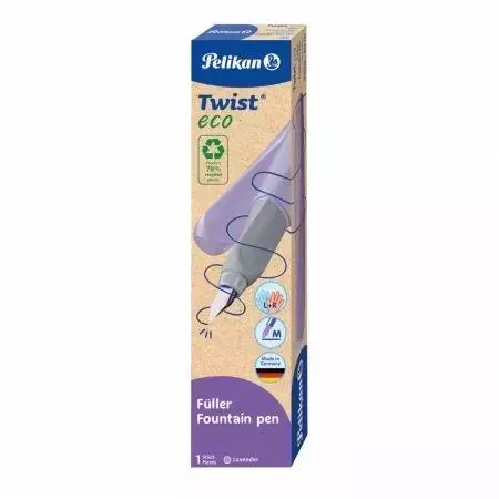 Pióro wieczne Twist Eco M fioletowe - Papiernicze