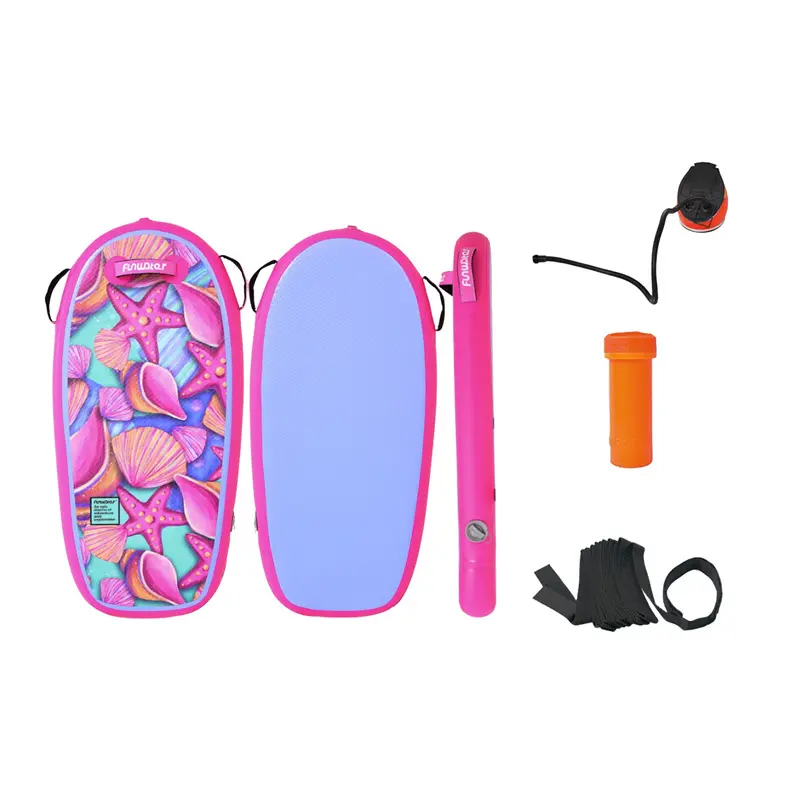 Deska Bodyboard FunWater nadmuchiwana ESIZ00089 1,1m (różowa) - Elektronika i akcesoria
