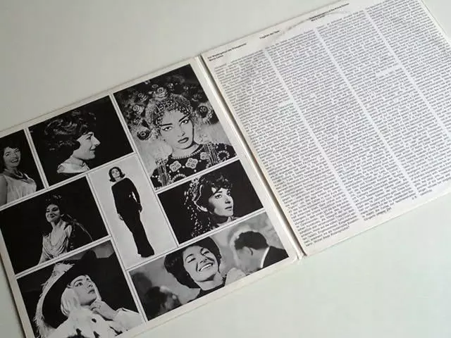 Maria Callas, Winyl - Muzyka
