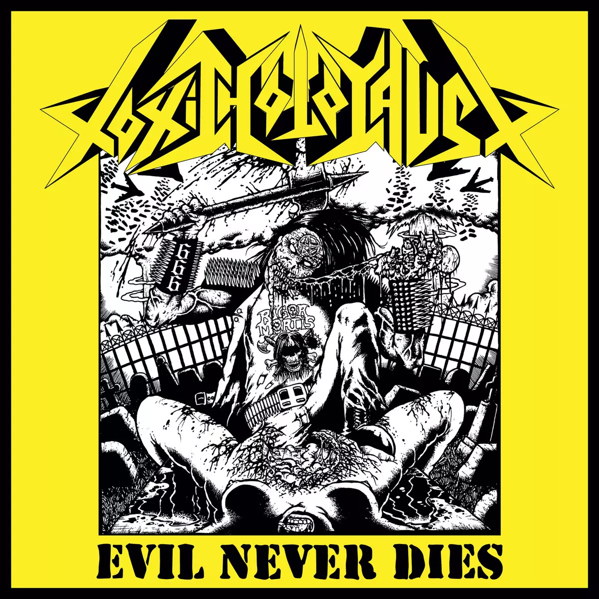Evil Never Dies LP SPLATTER, Winyl - Muzyka