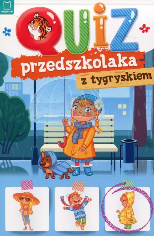 Quiz przedszkolaka z tygryskiem - Książki