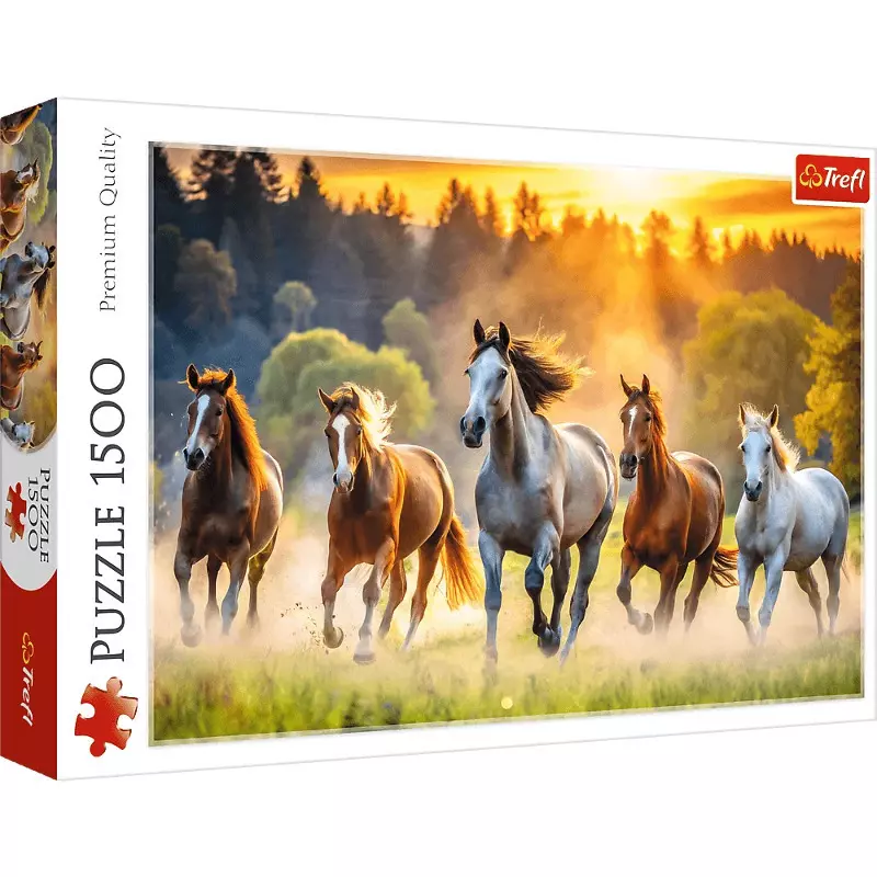 Puzzle 1500el Dzikie konie 26215 Trefl - Puzzle