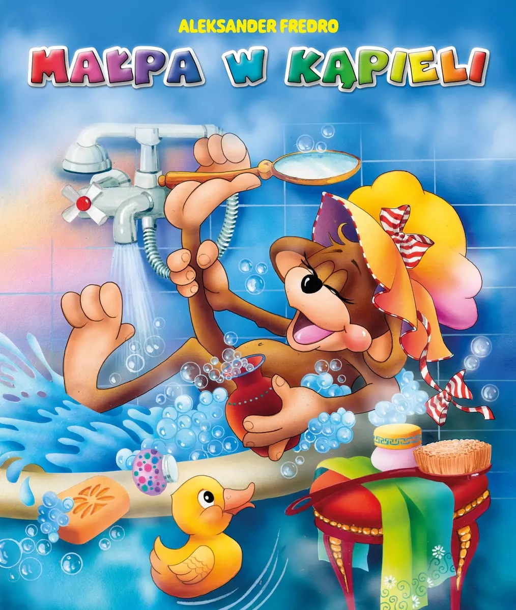 Małpa w kąpieli - Książki