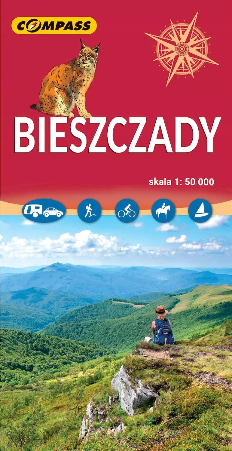 Bieszczady 1:50 000 - Książki