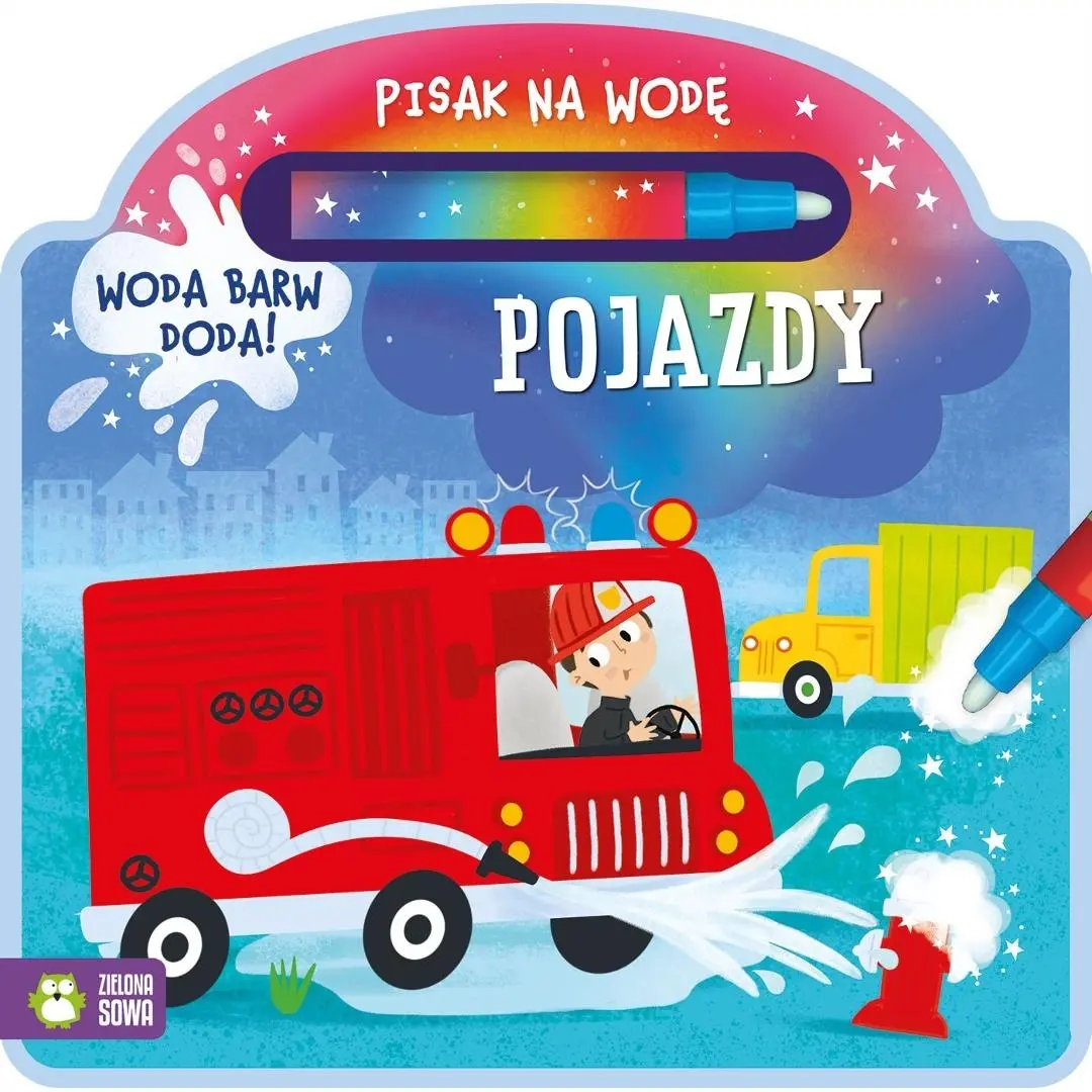 Pisak na wodę. Pojazdy - Książki