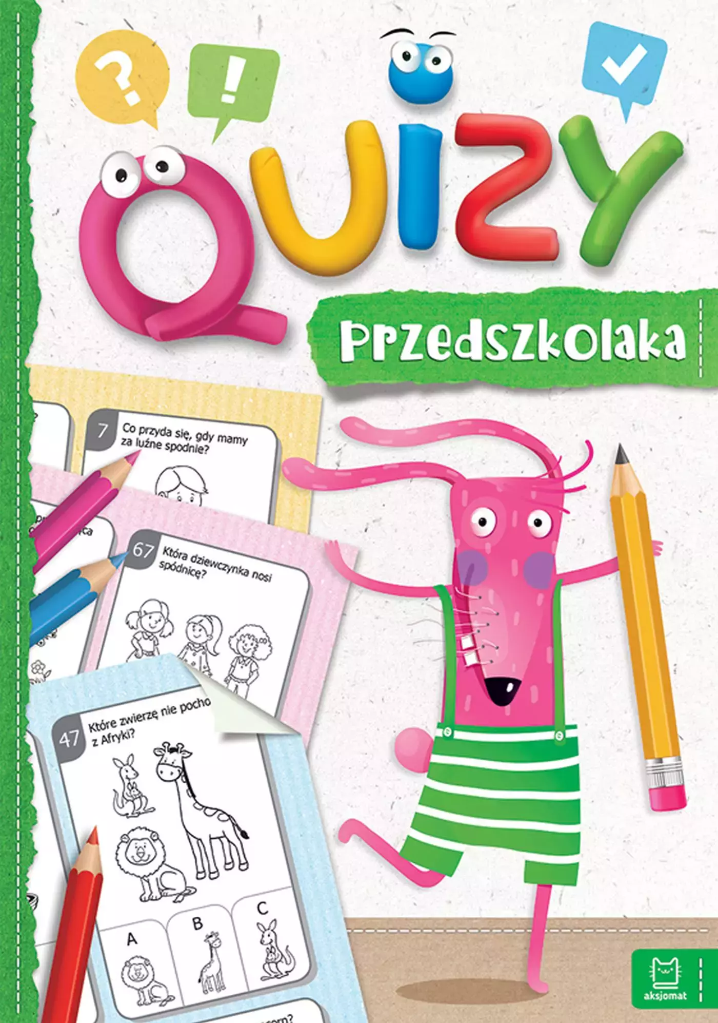 Quizy przedszkolaka cz.1 zielone - Książki