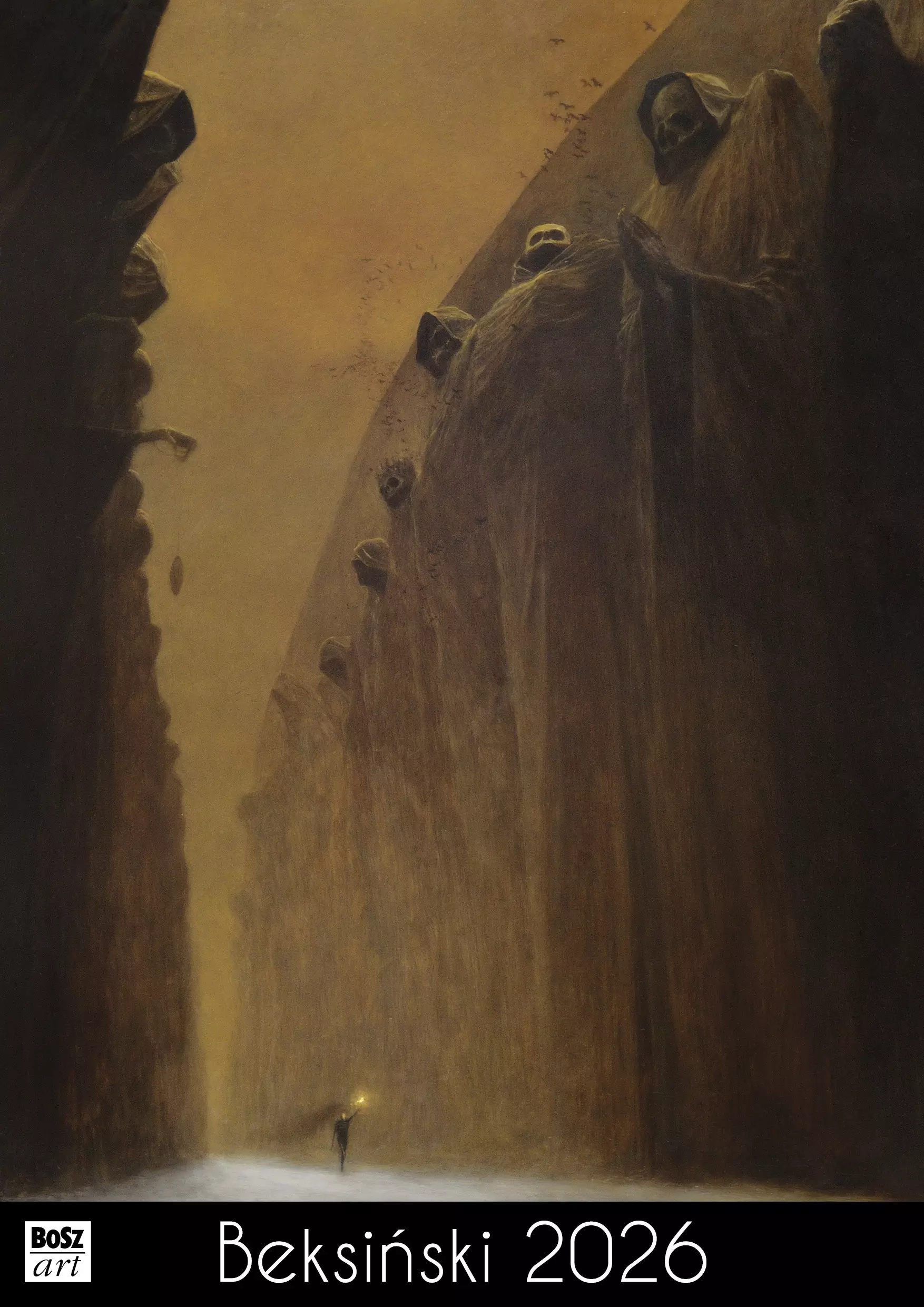 Kalendarz Beksiński 2026 A3 wzór 4 - Książki