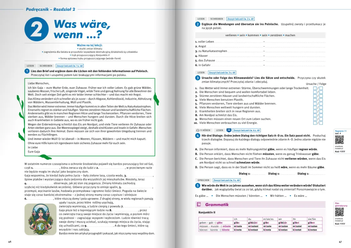Smart book. Język niemiecki. Welttour Deutsch 4 neu. Liceum i technikum - Książki