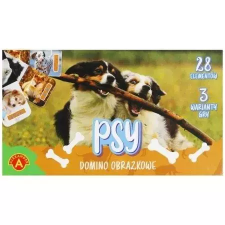 Domino obrazkowe - psy ALEX - Gry