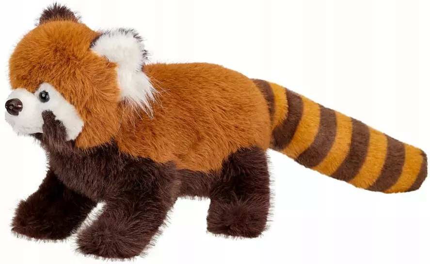 Maskotka Miś Panda Czerwona - 30cm - Zabawki