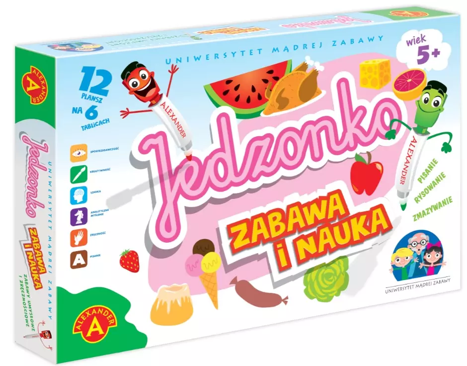 Uniwersytet Mądrej Zabawy. Jedzonko - Gry