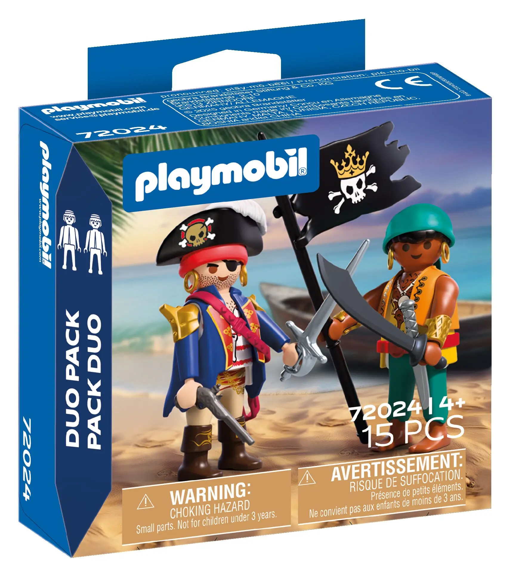 Playmobil DuoPack Piraci 72024 - Zabawki