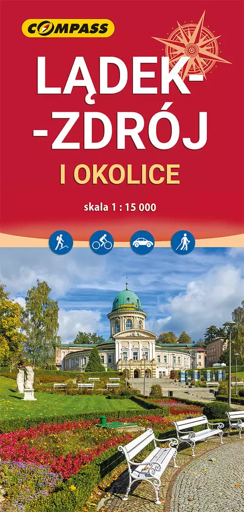 Mapa Lądek Zdrój i okolice - Książki