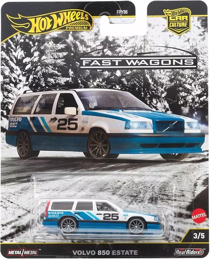 HOT WHEELS PREMIUM FAST WAGONS JBK68 - Zabawki