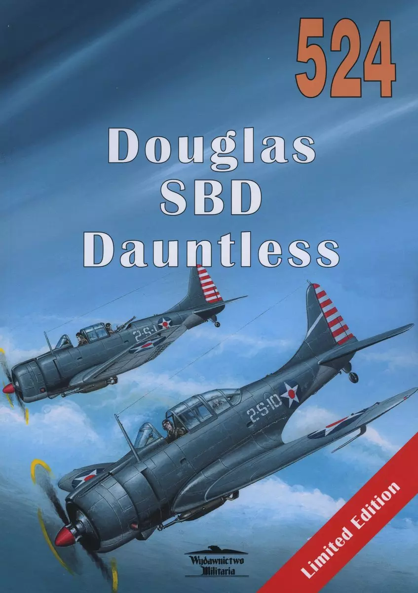 Douglas SBD Dauntless, nr 524 - Książki