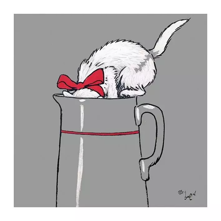 Karnet z kopertą. Thirsty Work - Papiernicze i szkolne