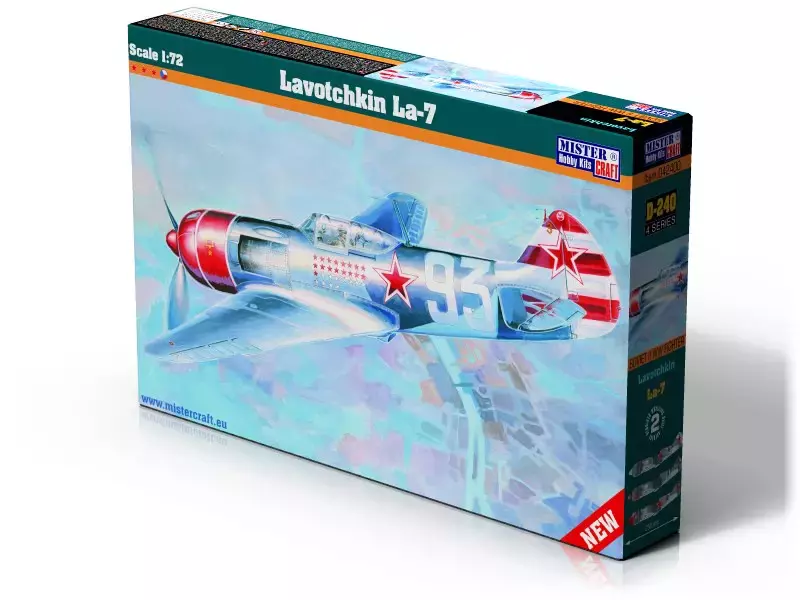 Lavotchkin La-7, D-218, 1:72 - Zabawki