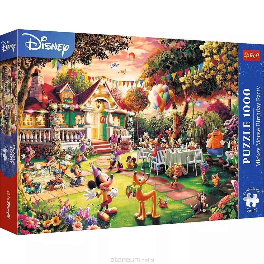 Puzzle 1000 elementów. Przyjęcie Myszki Miki - Puzzle