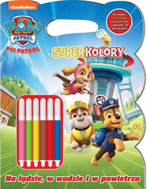 Psi Patrol. SUPERKOLORY cz. 8 Na lądzie, w wodzie i w powietrzu - Audiobooki