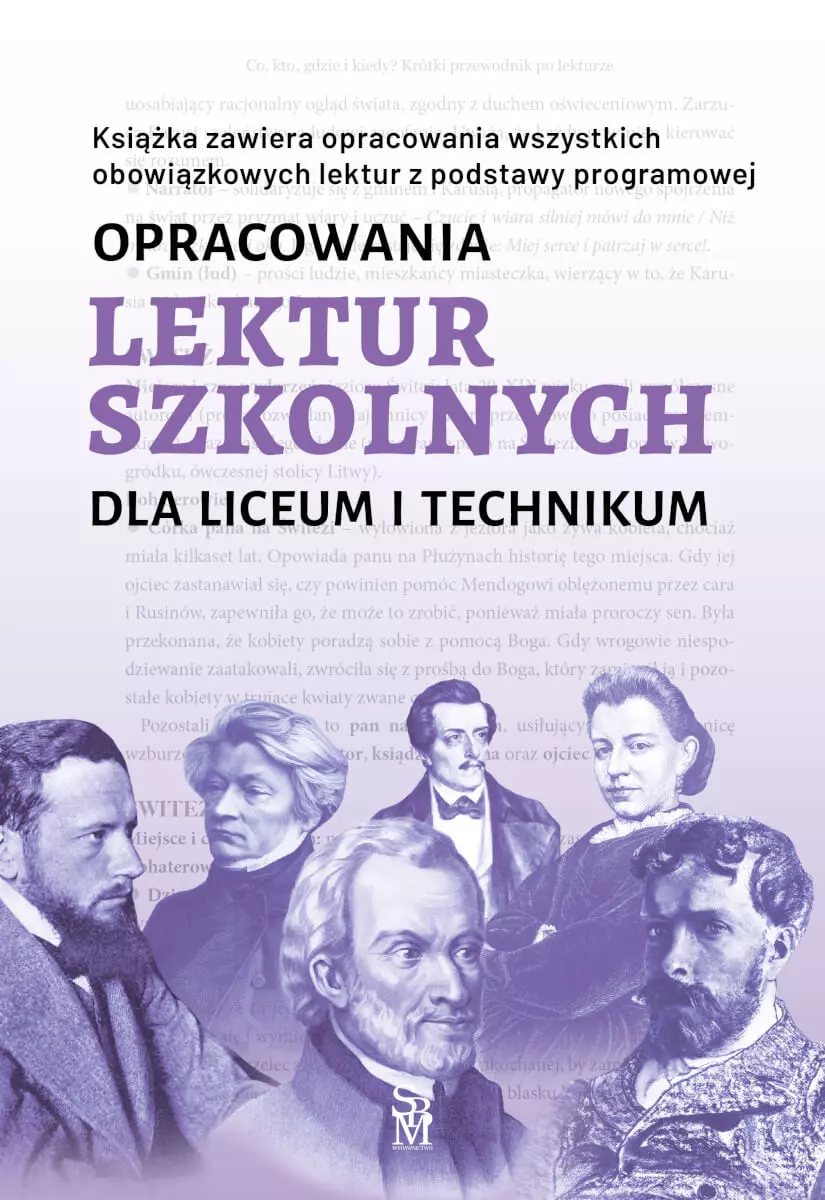 Opracowania lektur szkolnych dla liceum i technikum - Książki