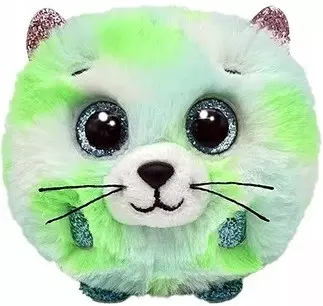 Maskotka TY Beanie Balls EVIE kot zielony 42537 - Zabawki