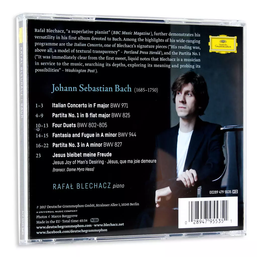 Johann Sebastian Bach, CD - Muzyka