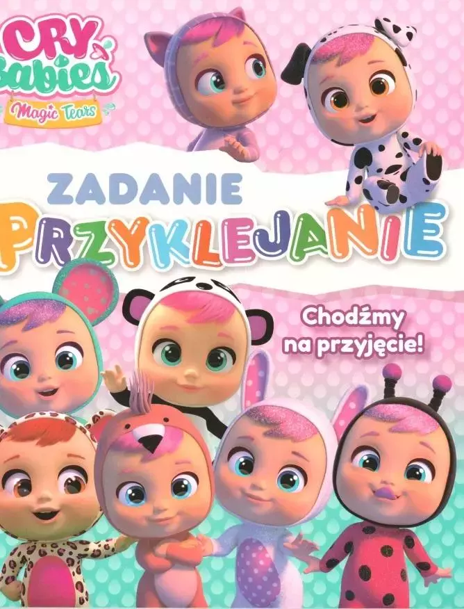 Cry Babies. Zadanie przyklejanie. Chodźmy na... - Książki