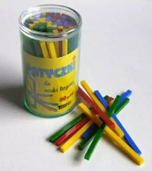 Patyczki do liczenia 80szt p12. - Papiernicze i szkolne