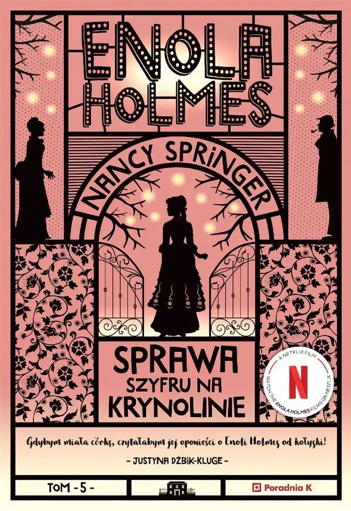 Sprawa szyfru na krynolinie. Enola Holmes wyd. 2 - Książki